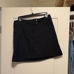 Izod Golf Black Women's Skort